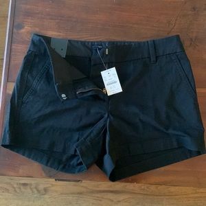 J. Crew Classic Chino Shorts size 2 in black